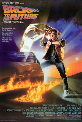 Back to the Future Movie Poster-1985