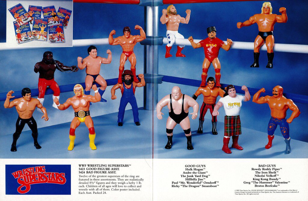 WWF LJN Wrestling Figures